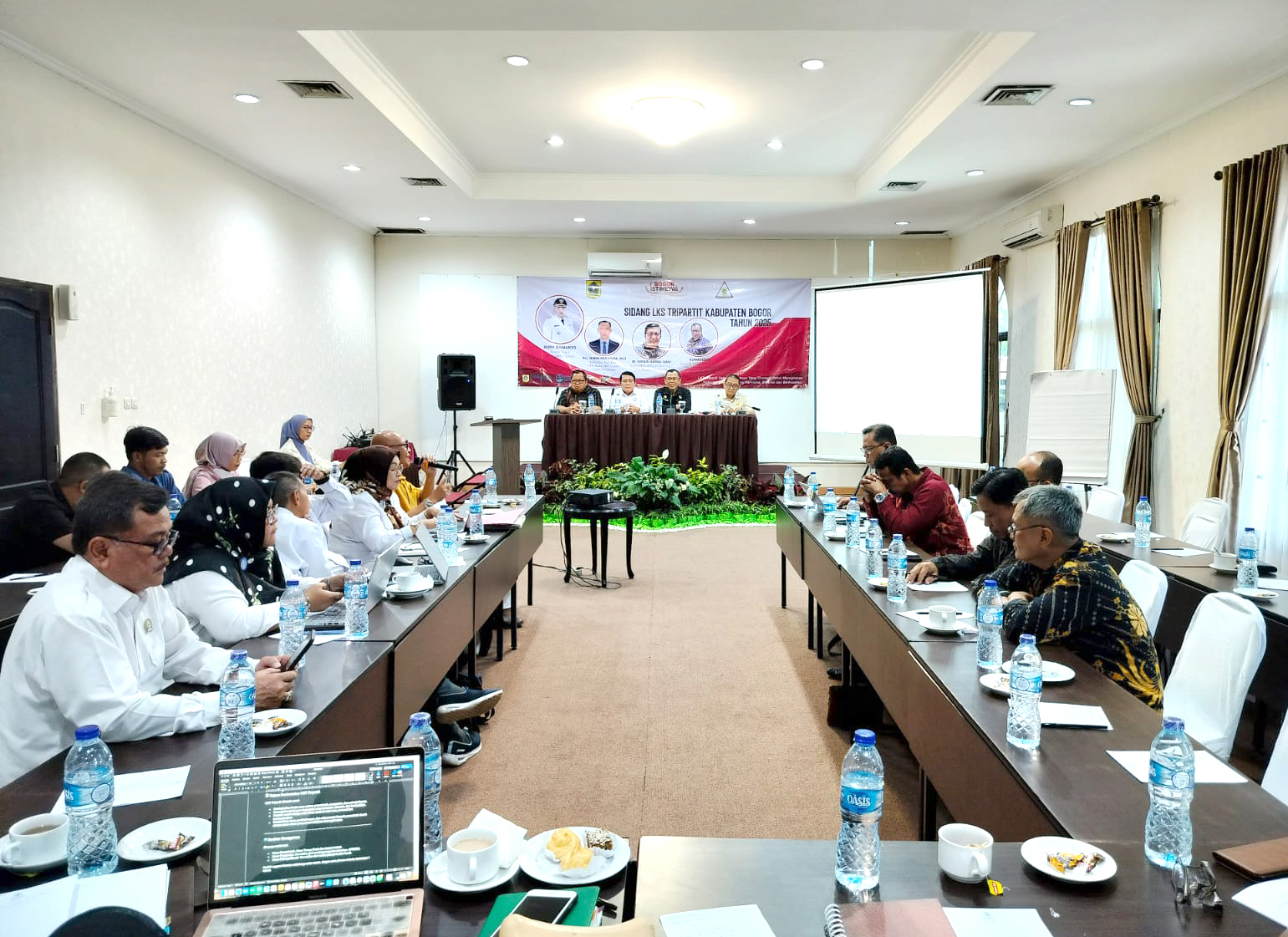 Sidang LKS Triparit Kabupaten Bogor.